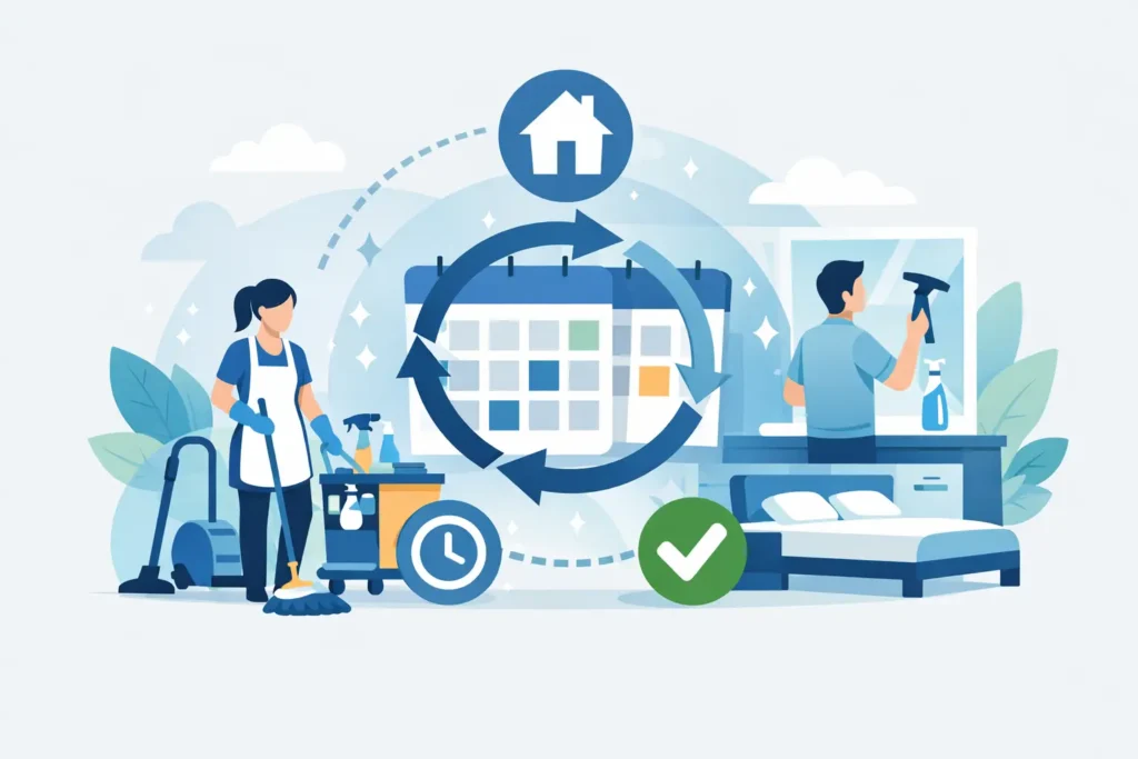 How Recurring Cleaning Plans Work