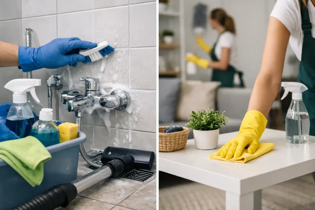 Deep Cleaning vs Regular Cleaning Explained