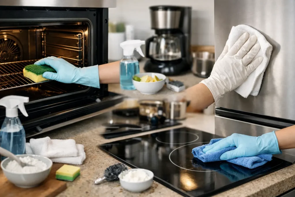 Kitchen Appliance Deep Cleaning That Works