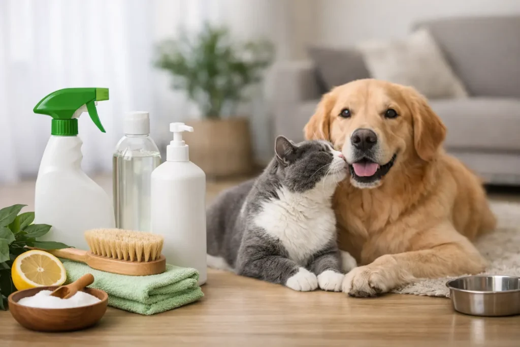 Pet Friendly Cleaning Products That Work Safely