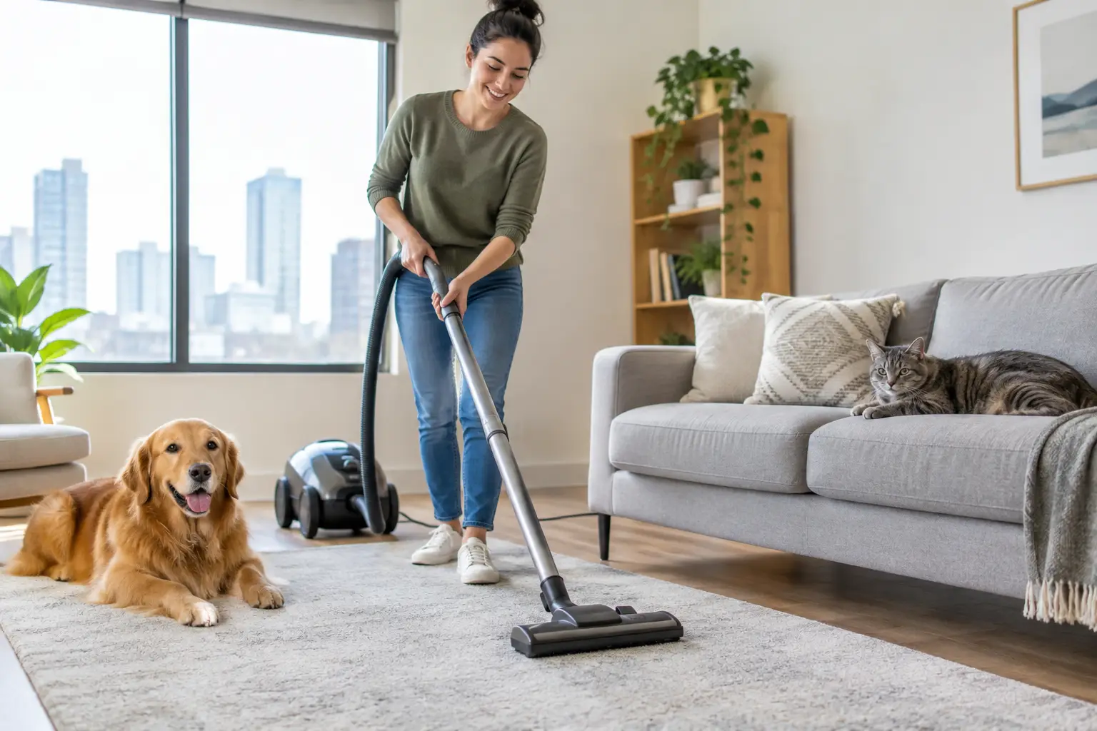 Apartment Cleaning for Pet Hair That Works